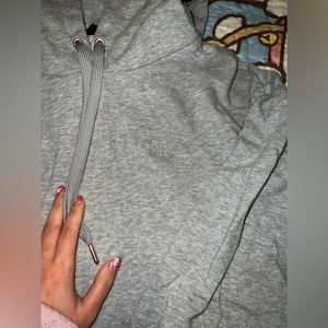 *Banana Republic* Grey Pullover Sweater Hoodie Size S wore